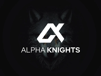 Alpha Knights Logo design - AK Letter Logo - Minimal Logo 3d a logo ak logo alpha logo animation branding branding design design graphic design icon illustration initials logo k logo letter mark logo logo design logos monogram logo motion graphics ui