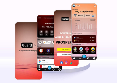 G - Pay app UI design 3d animation branding graphic design motion graphics ui