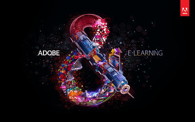 Adobe & E-learning - Illustration graphic design