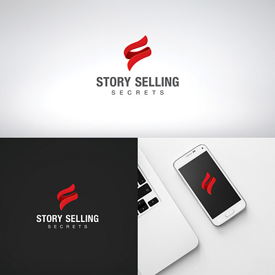 Story Selling Secrets logo branding design graphic design identity illustrator inspiration layout logo photoshop typography vector