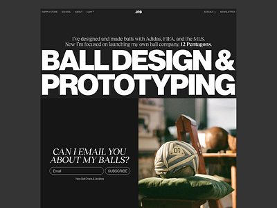 @jonpaulsballs Website adidas animation ball big type dailybooth fifa figma football helvetica homepage knitting mls neue haas soccer tiktok typography vindar web design wheatley