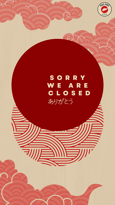 sorry close branding graphic design