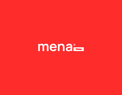 Mena Inc. Identity adobe illustrator adobe photoshop adversting brand identity clear data data center graphic design logo marketing mena minimalistic logo mockups red social media vector visual identity