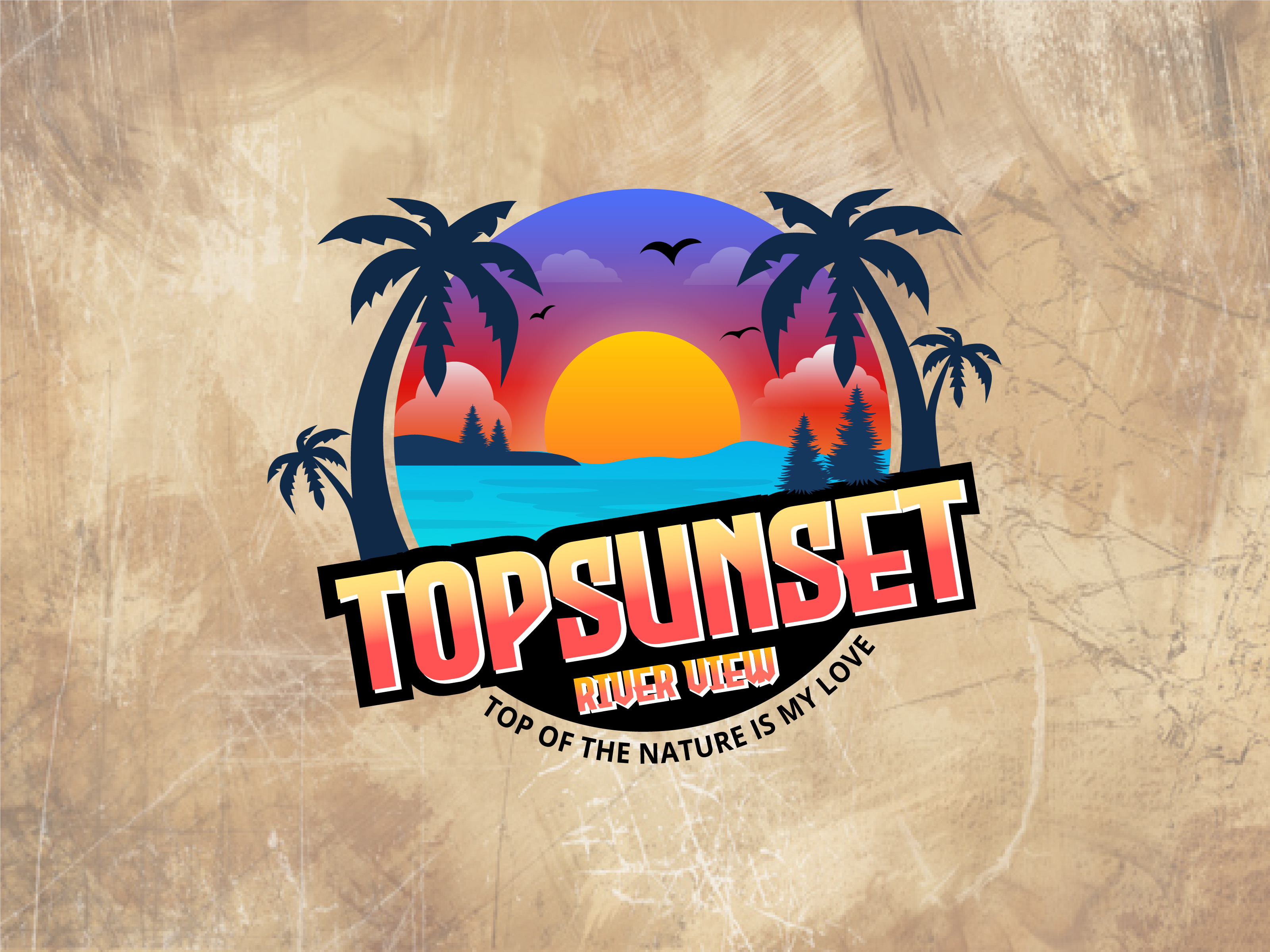 Example of I Will Design Vintage Retro Logo, Tshirt