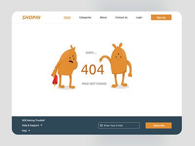 404 Error Page #DailyUI 008/100 404errorpagedesign design ui uidesign uimockups uiux userexperiencedesign userinterfacedesign ux uxdesign webdesign