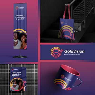 Logo brand for GoldVision