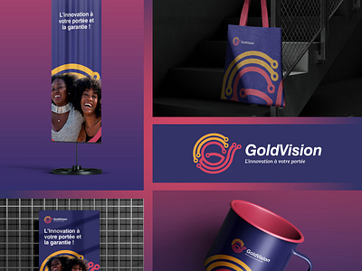 Logo brand for GoldVision