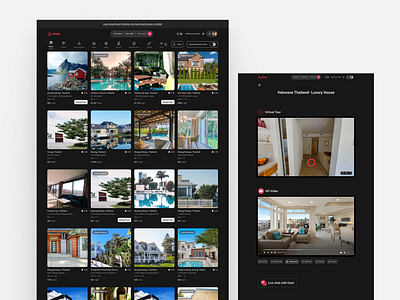 Airbnb Dark Mood Design and New Feature airbnb darkmood redesign ui ux virtual tour