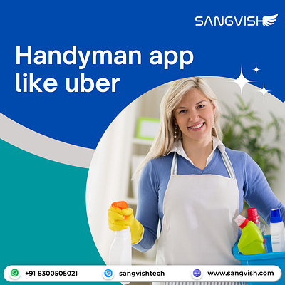 Handyman App Like Uber To Make Money in 2024 business ideas entrepreneurs handyman app handyman app like uber handyman app similar to uber sangvish startups uber for handyman app