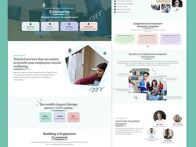 Custom Landing Page Design UI | One Page Website branding client client base project client work design graphics illustartion logo ui website website design uu website ui