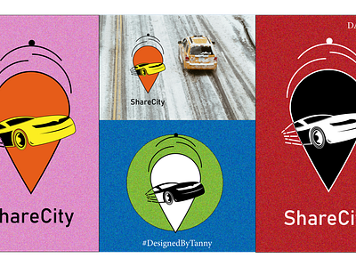 ShareCity branding graphic design logo