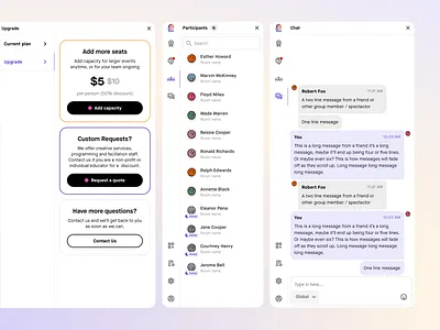 Bramble - Design System and Space Setup Wizard call components conference dashboard design system meeting meetings modules online platform process setup space ui ux virtual wizard