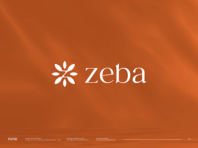 zeba - cosmetic and skincare brand aesthetics agency beauty brand branding cosmetic design fresh identity inspiration logo logomark makeup mark modern print skin care typography woman