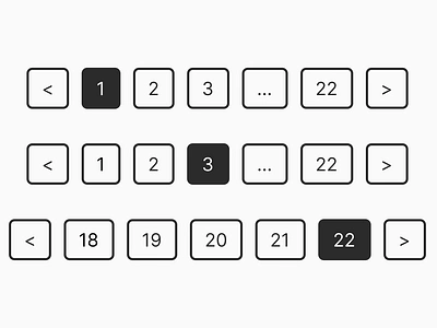 Day 85/100 Pagination 085 100 day ui challange animation branding daily ui 085 dailyui085 design graphic design illustration logo pagination ui ux vector