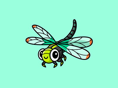 Cute Dragonfly Sticker adorable dragonfly beautiful children cute character cute dragonfly cute illustration cute insect cute mascot cute sticker dragonfly dragonfly cartoon dragonfly drawing dragonfly illustration dragonfly logo dragonfly sticker happy illustration kids nature spring