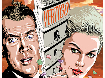 Vertigo X Butcher Billy comic film narrative portraits posters