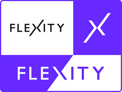 Flexity Logo Design branding design inspiration logo motion graphics ui