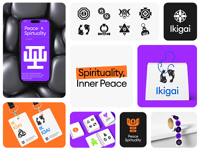 Spirituality and Inner Peace Icons app branding glyph icon glyphs graphic design icon iconography icons inner peace logo meditation minimal peace spiritual spirituality symbols trends 2024 ui vectors visual design