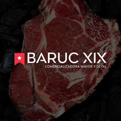 Logo Baruc XIX Comercializadora Mayor y Detal branding graphic design illustration logo vector