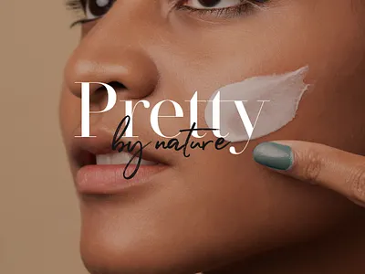 Pretty Brand Identity african beauty black brand branding brown clean green identity design logo luxury makeup