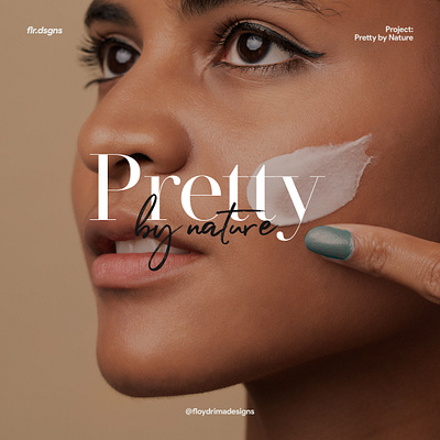 Pretty Brand Identity african beauty black brand branding brown clean green identity design logo luxury makeup