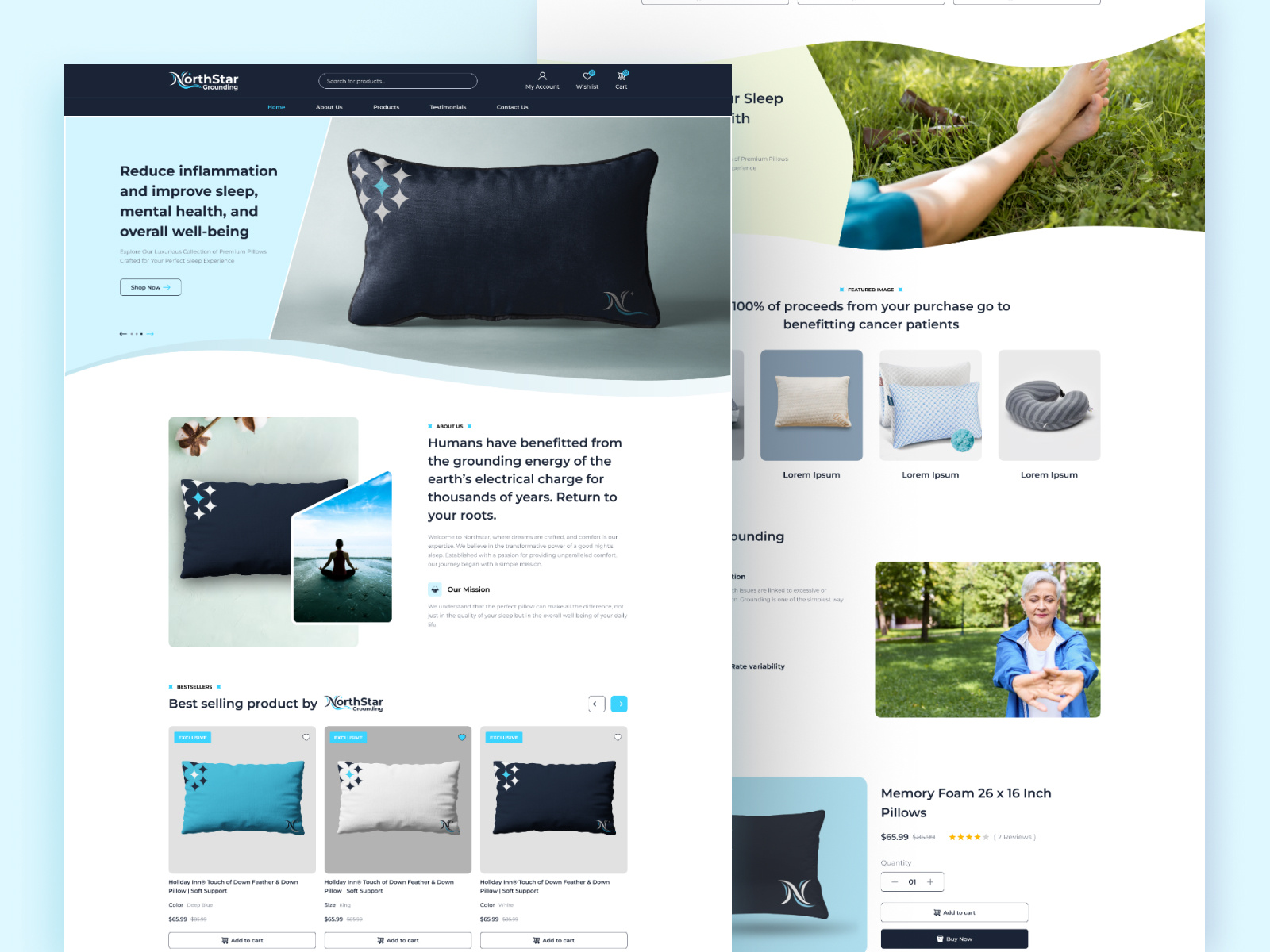 Example of E Commerce Site Design & Development