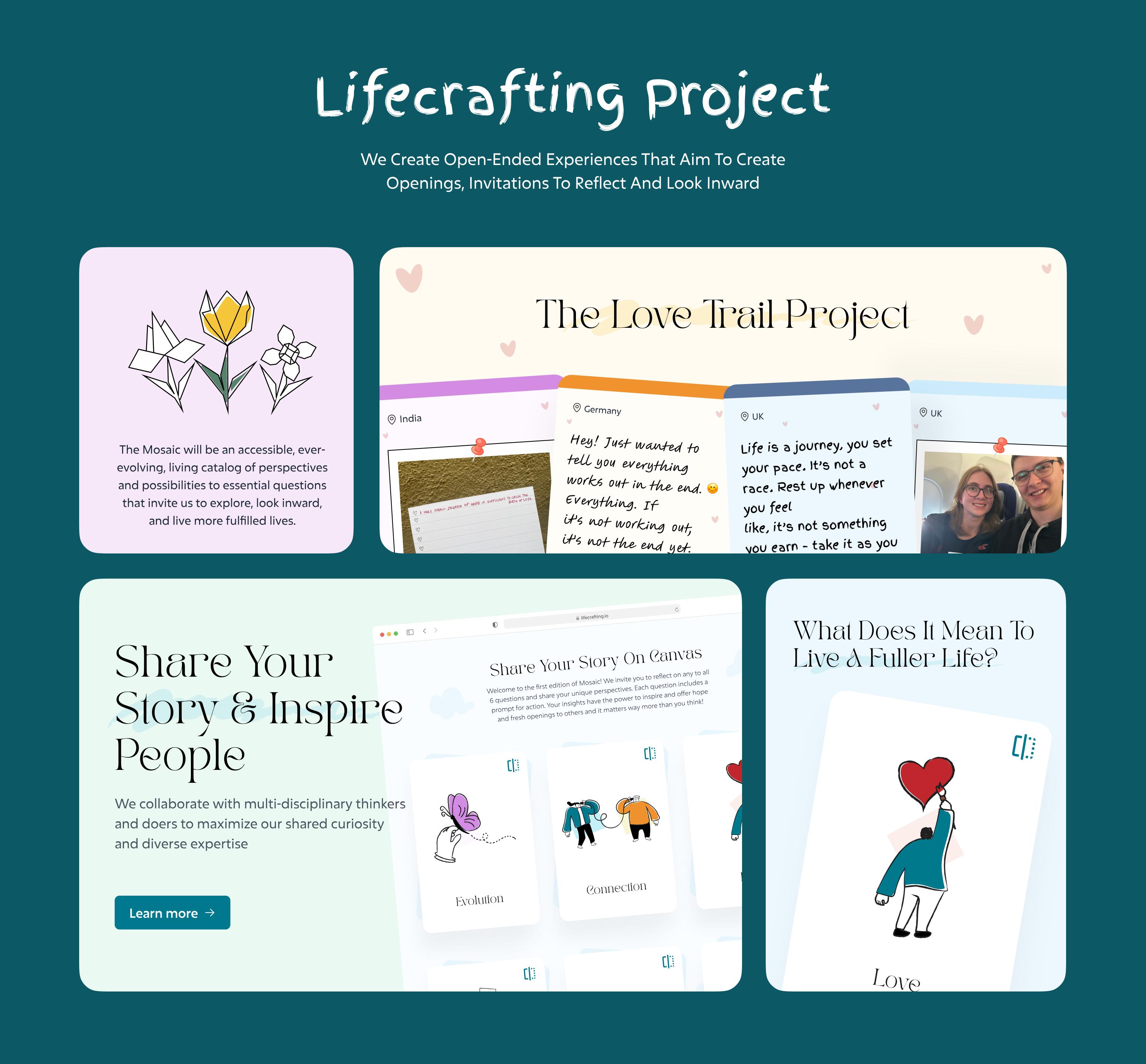 Bento Grid - Lifecrafting 🌼💕 app app design bento bento grid bento ui branding design figma graphic design illustration minimal minimal ui ui uidesign uiux ux web design website website design website ui