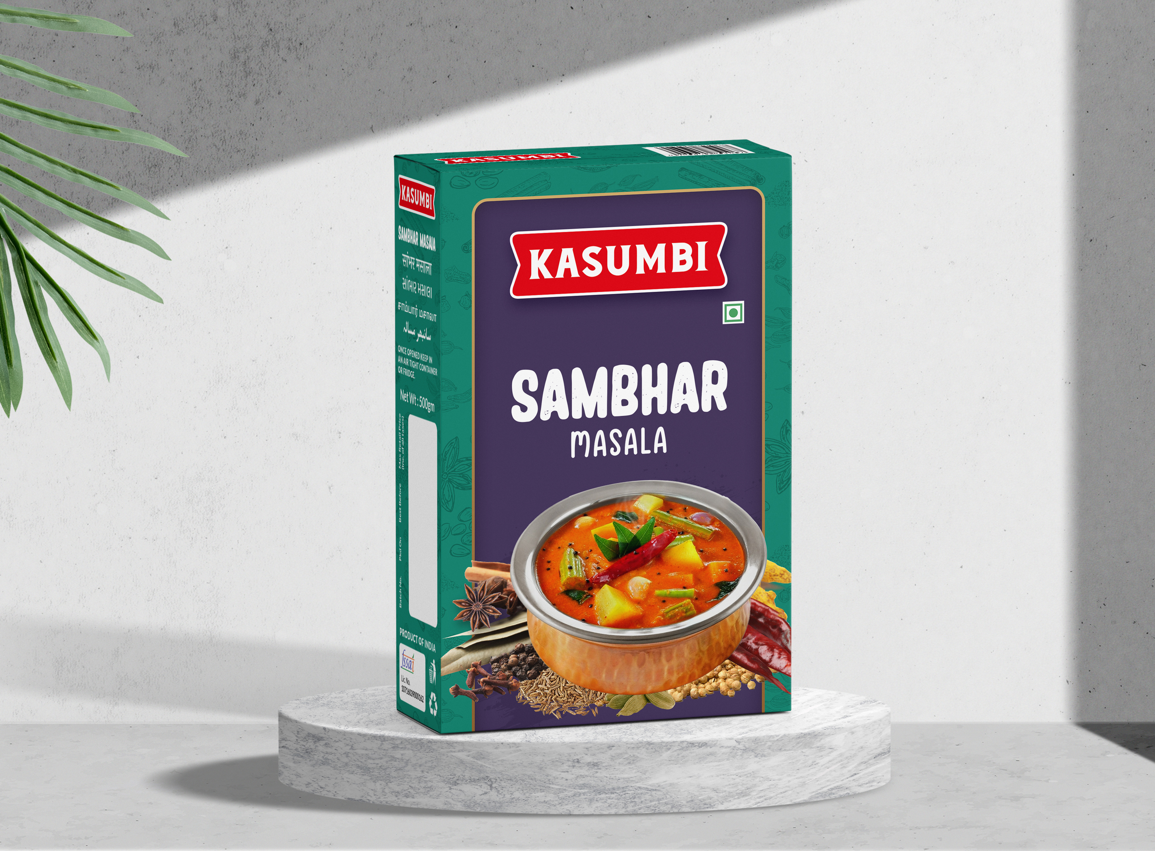 Example of Spice Box Packaging Design