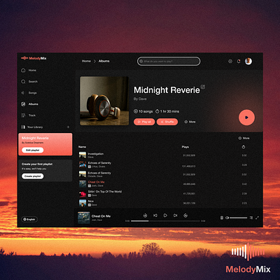 Music Player Web audio audio player music playlist sound web web player