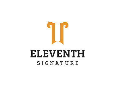 Eleventh Signature Logo art branding cobbler design graphic design logo shoe shoemaker