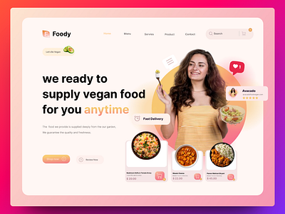 Food web slide foodwebslide uiux uiuxdesign webslide