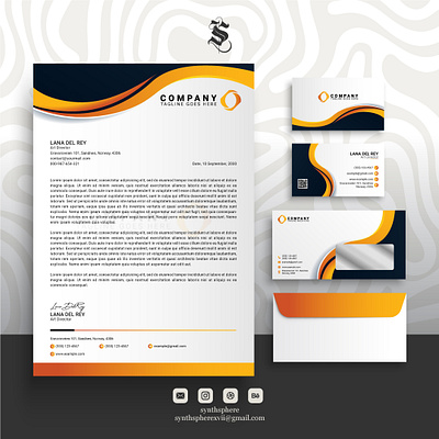 Stationary Design branding business card design envelope design graphic design