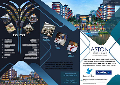 Tripold poster design, not only hotel promotion but everything c branding graphic design