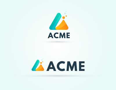 ACME Medical Lab Logo Variations branding creat design graphic graphic design icon illustration logo