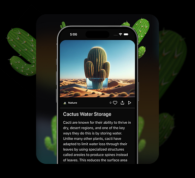 🌵 Daily Insight game mobile science ui