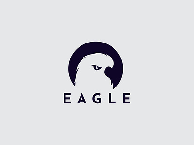 Eagle Negative space logo design brand identity creative logo eagle logo icon design logo logo design modern logo negative space logo symbol design unique logo