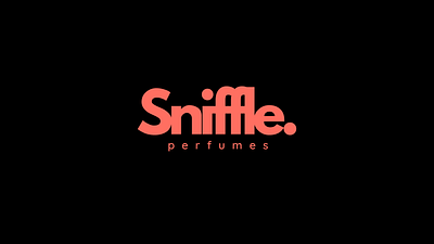 SNIFFLE-Visual identity art branding design easy graphic design logo perfumes poster quick sniffle vector visual identity