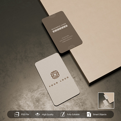 Elegant Business Card Mockup: Modern Minimalism branding business card display identity minimal mock up mockup presentation realistic mockup showcase