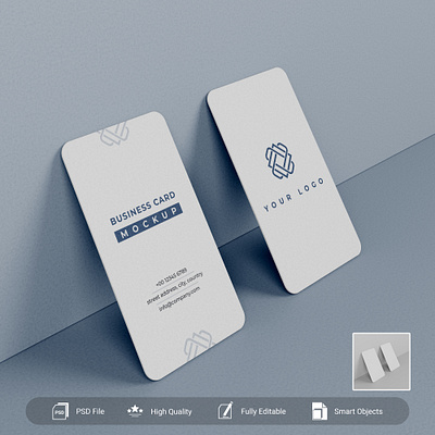 Professional Business Card Mockup: Modern Minimalism 3d branding business card display identity mock up mockup rendering showcase template