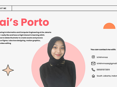 Khai's Porto graphic design motion graphics ui