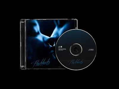 Flashbacks - Single Cover blue branding cd cover art creative creative direction design direction graphic design identity music packaging rb single spotify