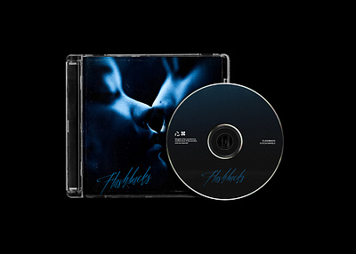 Flashbacks - Single Cover blue branding cd cover art creative creative direction design direction graphic design identity music packaging rb single spotify