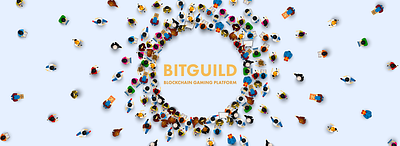 BitGuild Blockchain Platform blockchain illustration marketing design