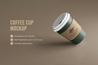 Coffee Cup Mockup away beverage caffeine cappuccino cardboard coffee cup mockup espresso hot latte mocha mug packing plastic takeaway