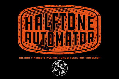 Halftone Automator for Photoshop dot dot pattern gradient half tone halftone halftone automator for photoshop magazine newsprint texture vintage
