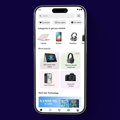 E-commerce Shop animation app branding dailyui graphic design logo mobile ui