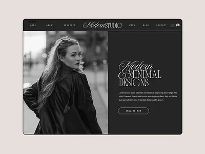 Minimalistic Wix Website Template agency template coaching coaching template creative template female entrepreneurs feminine luxe theme minimalist website template minimalistic template portfolio portfolio template theme website design website template wix wix theme wix website wix website template