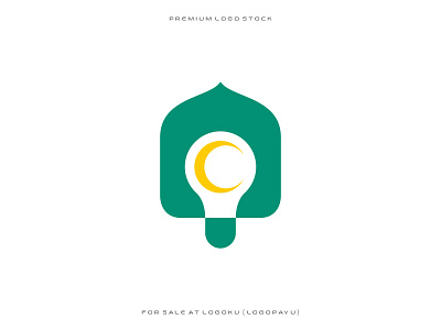 Mosque Lamp Logo 3d animation app art branding design graphic design illustration logo ui