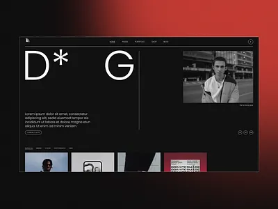 Obsius® Portfolio Website animation art direction black branding dark design figma flat layout minimal minimalism minimalist modern portfolio portfolio website ui ux web webdesign website
