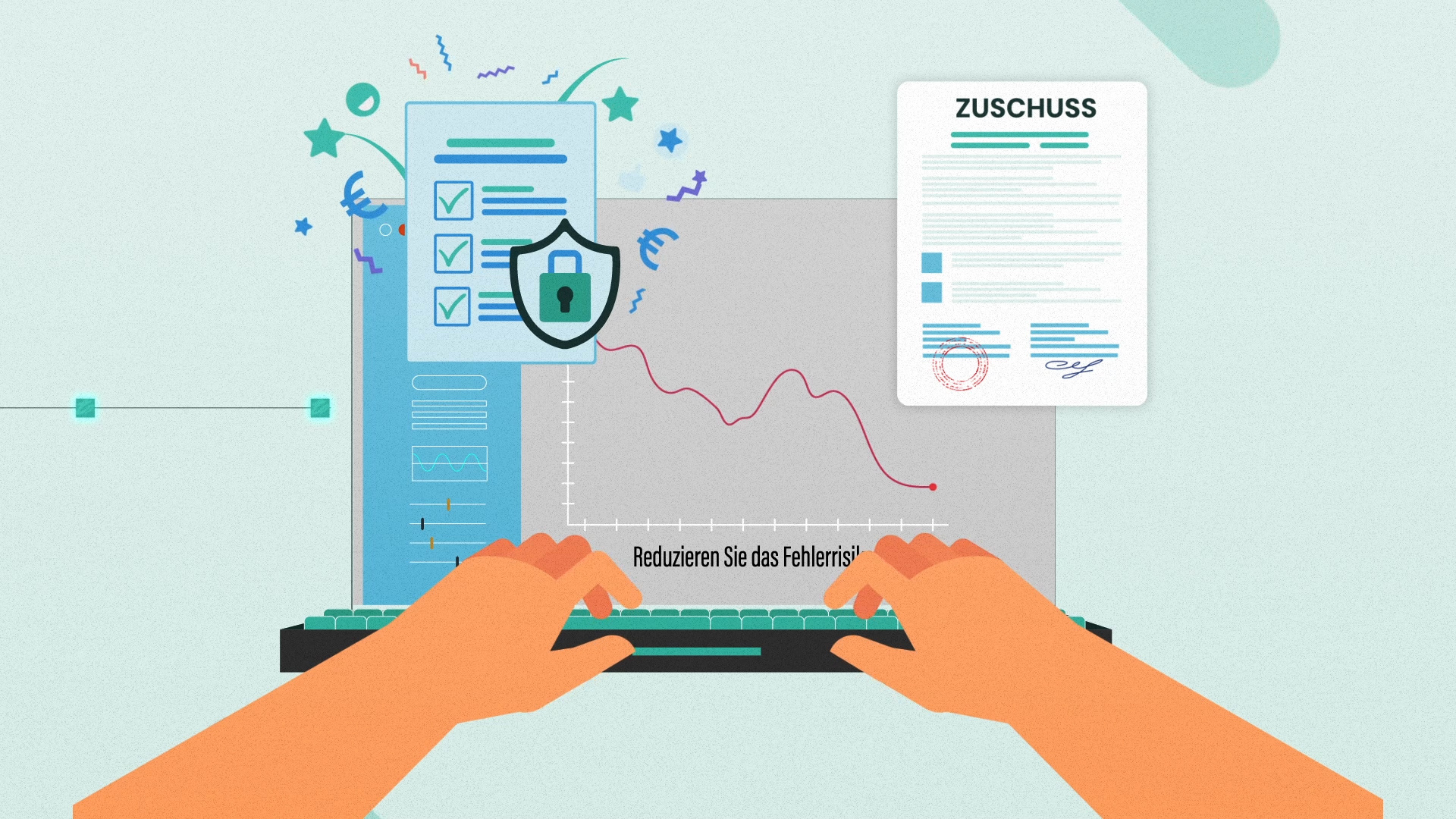 DigiGrant | Explainer Video by MotionWizz Studios 2d animation adobe illustrator advertisement after effects animated video animated video ad animation design illustration